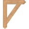 Ekena Millwork Traditional Arts & Crafts Smooth Bracket, Western Red Cedar, 5 1/2"W x 32"D x 40"H BKT06X32X40TRA03SWR - alternate 2